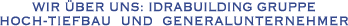 WIR ÜBER UNS: IDRA BUILDING GRUPPE - HOCH-TIEFBAU UND GENERALUNTERNEHMER